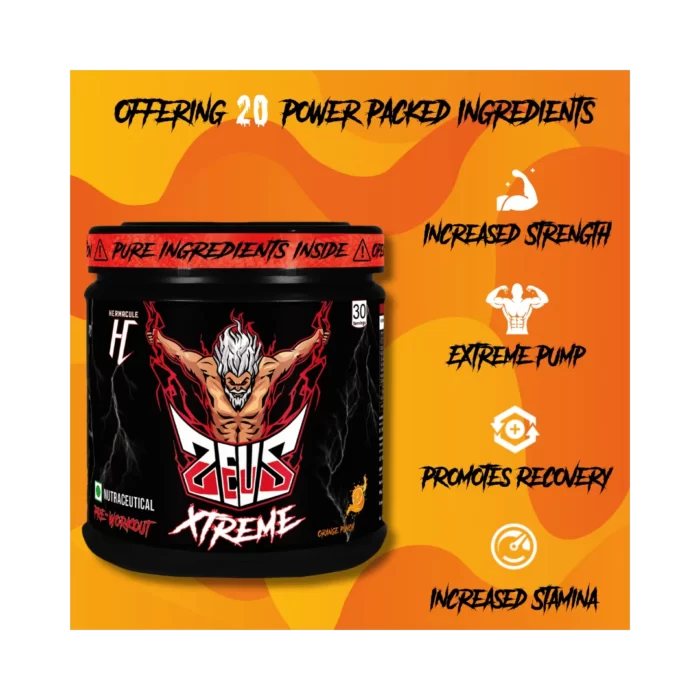 Hermacule Zeus Xtreme Pre Workout O 5