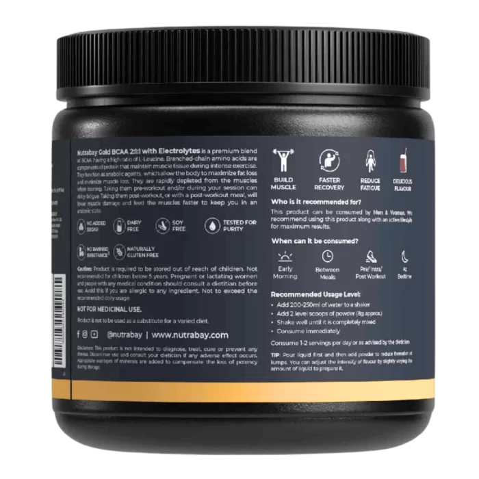 Nutrabay 2 1 1 BCAA Cola 3