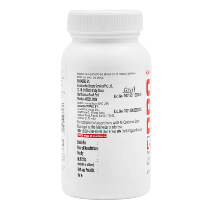 GNC L Carnitne 30 tab 2