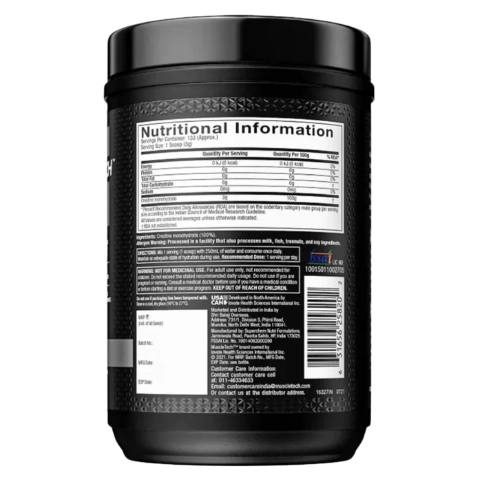 MuscleTech Creatine 400g 2