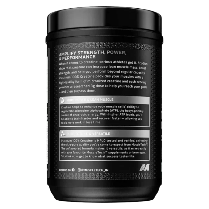 MuscleTech Creatine 400g 3