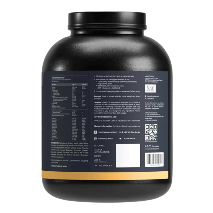 Nutrabay Bulk up Mass Gainer 3 kg C 4