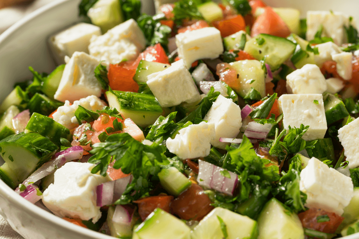 Grilled Paneer Salad