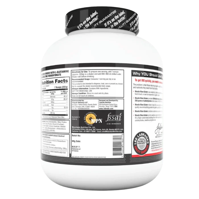 Labrada Muscle Mass Gainer 3